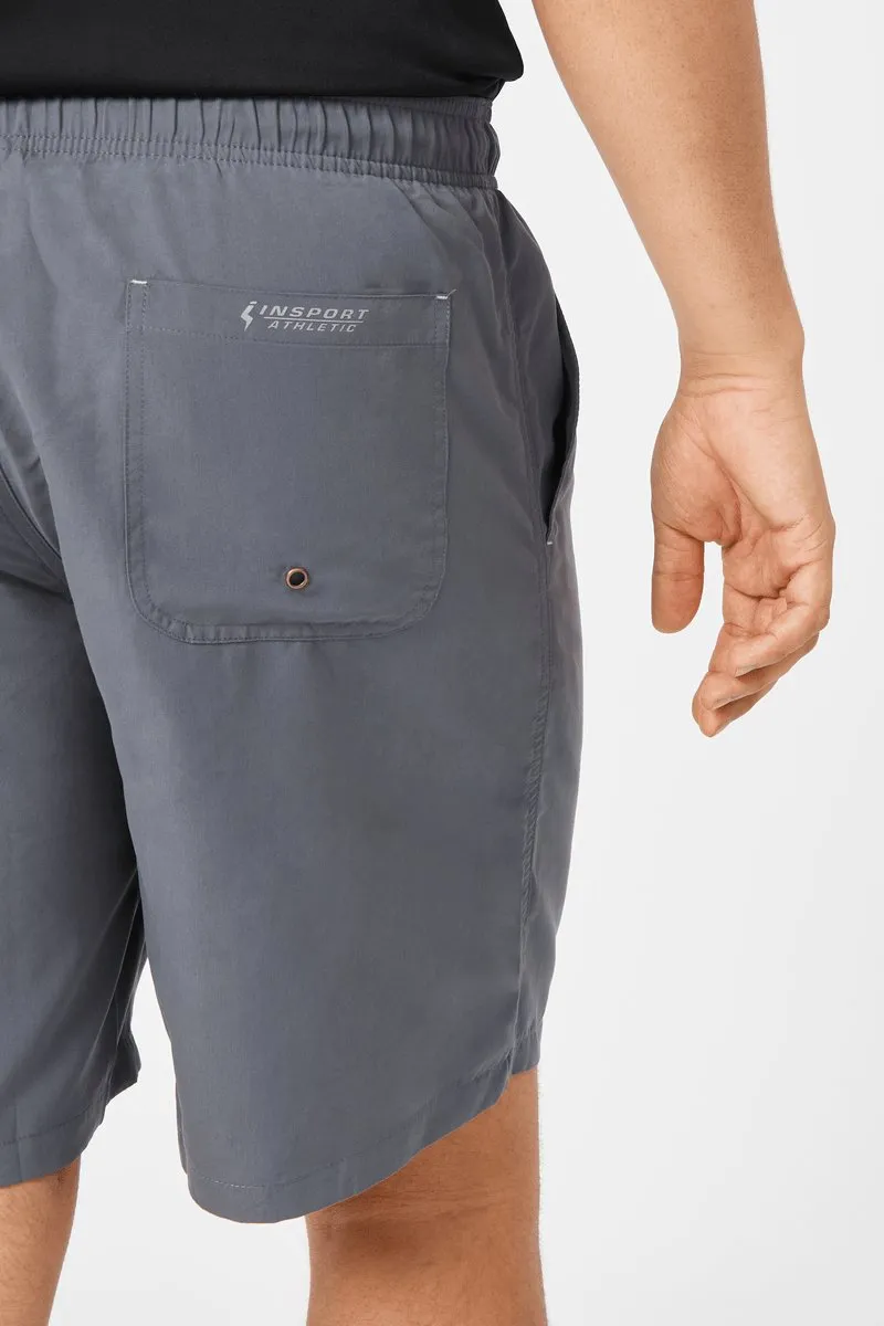 INSPORT HERREN MIAMI GRAU/ZINK LAUFSHORTS