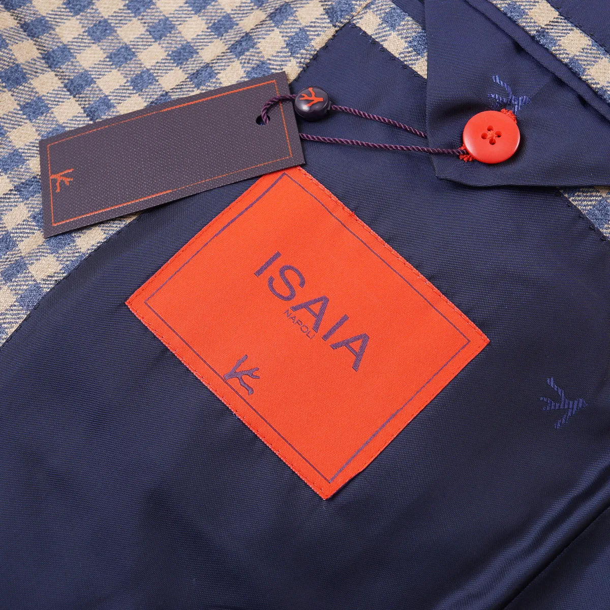 Isaia Kaschmir und Seide Sportmantel Kleidung_Isaia