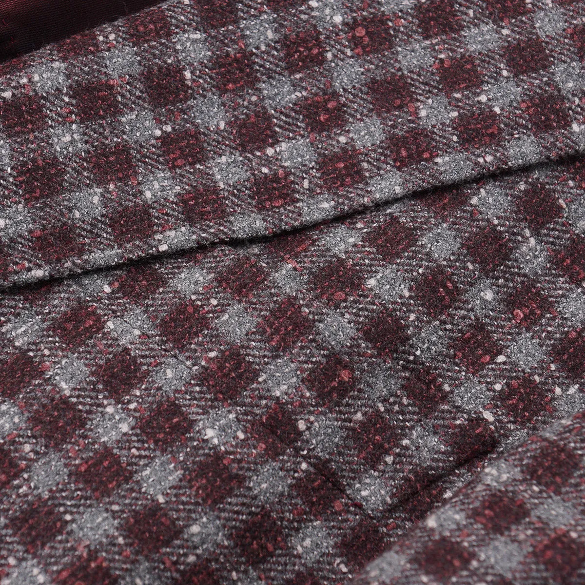 Isaia Extra-Schlanke Donegal-Woll-Sportjacke Kleidung_Isaia