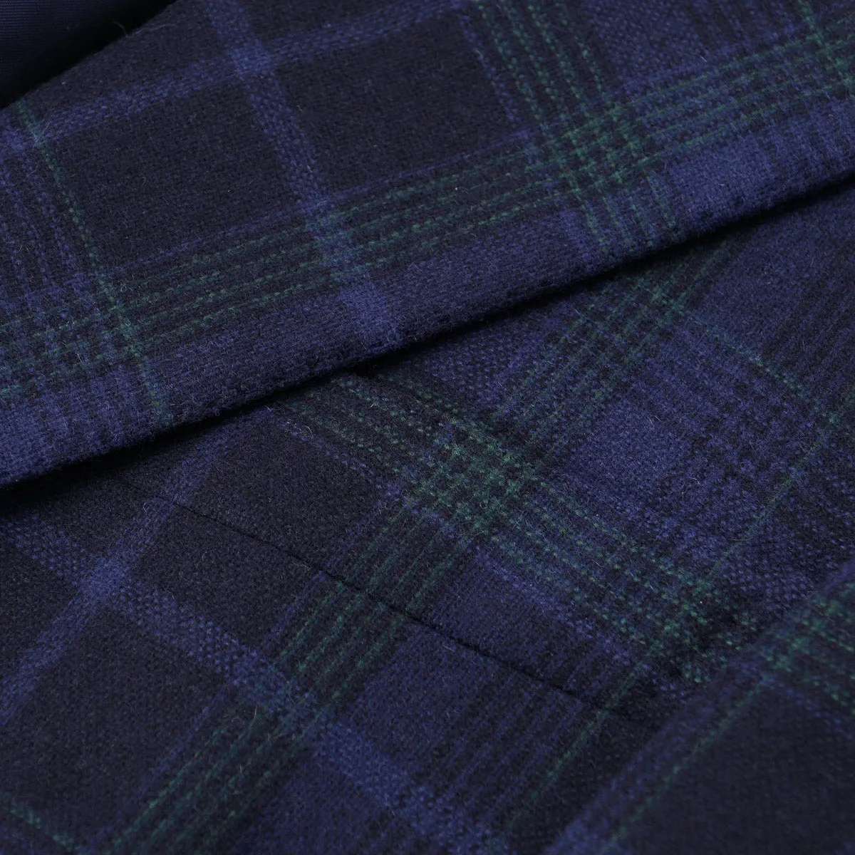 Isaia Flanell Wolle-Kaschmir Sportmantel Bekleidung_Isaia