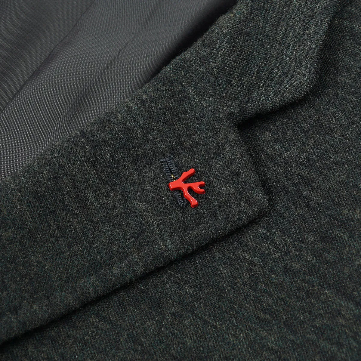 Isaia Pique Jersey Woll Sportmantel Kleidung_Isaia