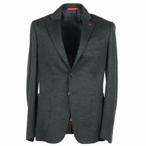 Isaia Pique Jersey Wool Sport Coat Clothing_Isaia