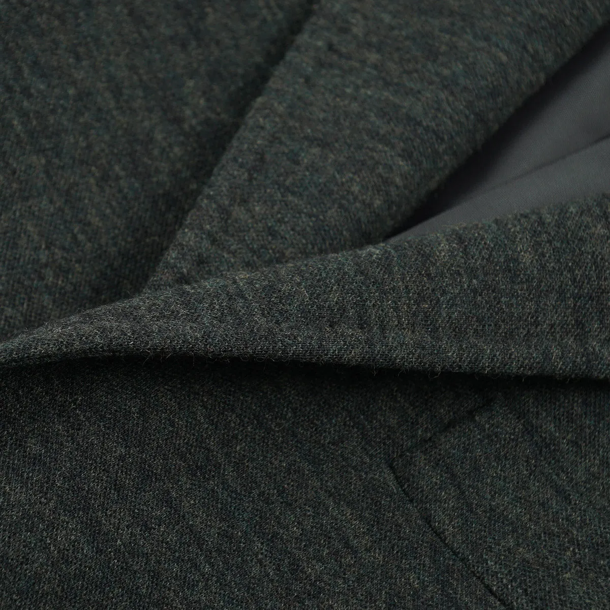 Isaia Pique Jersey Woll Sportmantel Kleidung_Isaia