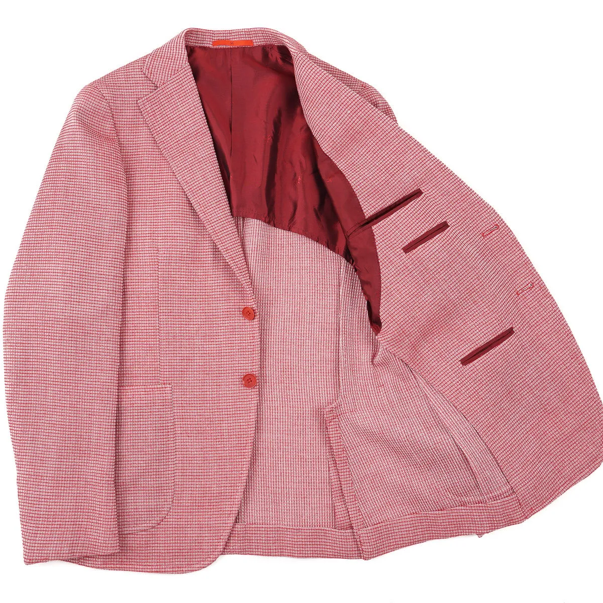 Isaia Piquet Woll-Sportmantel Bekleidung_Isaia