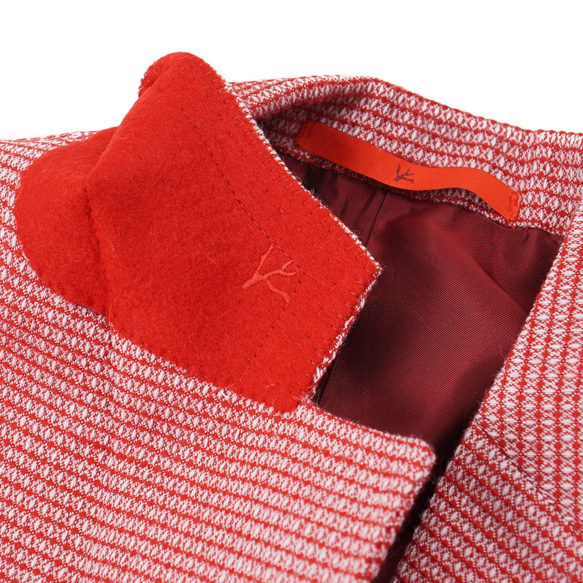 Isaia Piquet Woll-Sportmantel Bekleidung_Isaia