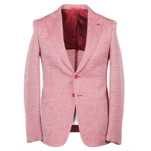Isaia Piquet Wool Sport Coat Clothing_Isaia