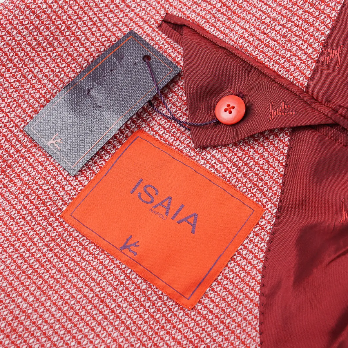 Isaia Piquet Woll-Sportmantel Bekleidung_Isaia