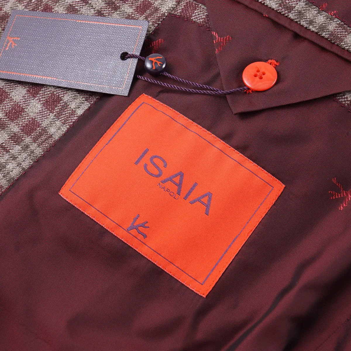 Isaia 'Sanita' Kaschmir-Seide Sportmantel Kleidung_Isaia