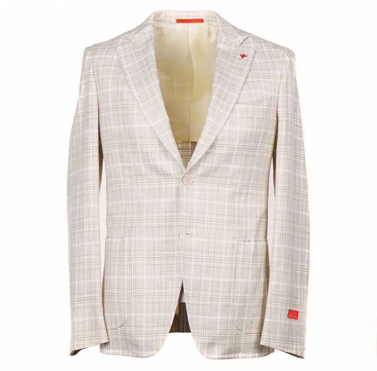 Isaia Slim-Fit Baumwolle-Seide Sportjacke Bekleidung_Isaia