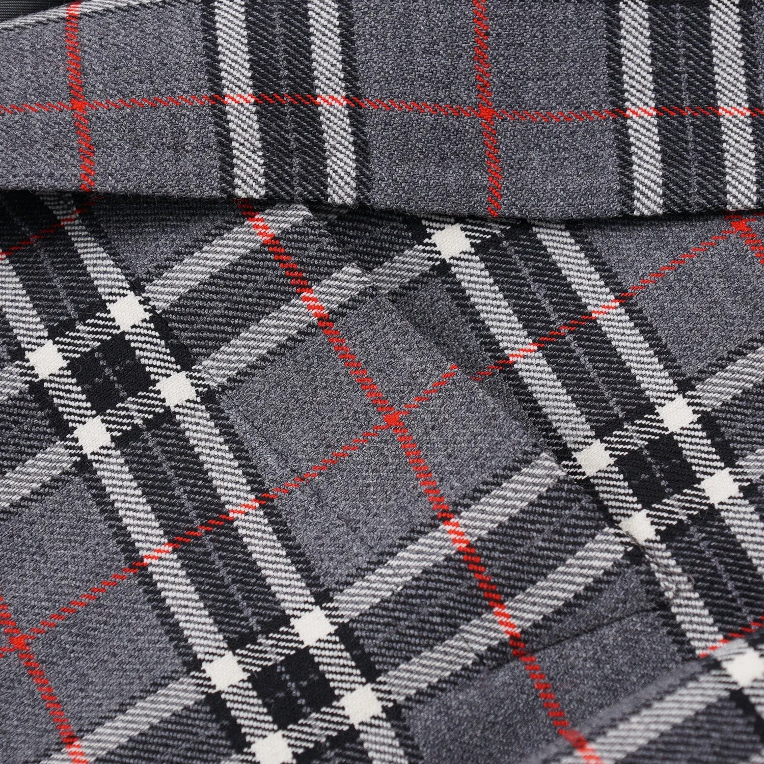 Isaia Slim-Fit Karo-Woll-Sportmantel Kleidung_Isaia