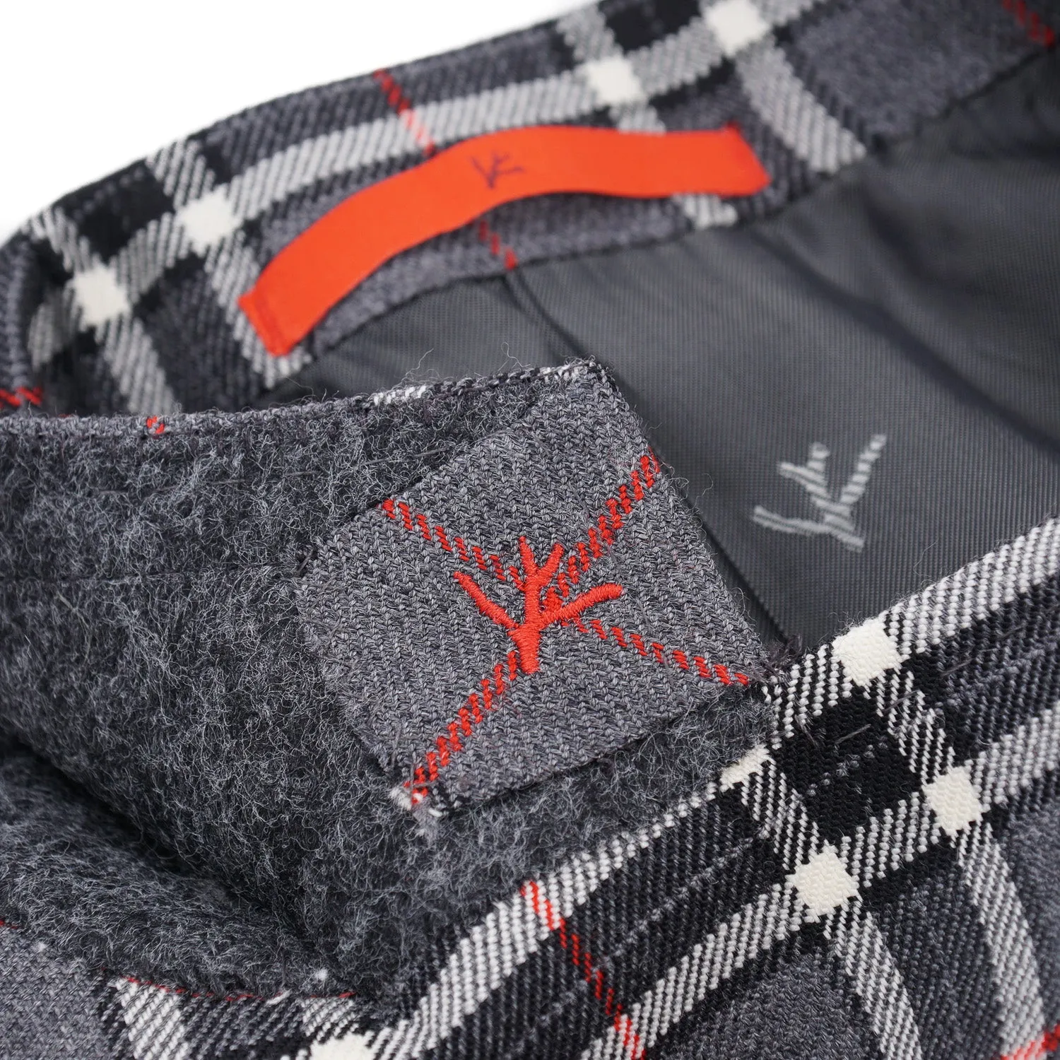 Isaia Slim-Fit Karo-Woll-Sportmantel Kleidung_Isaia