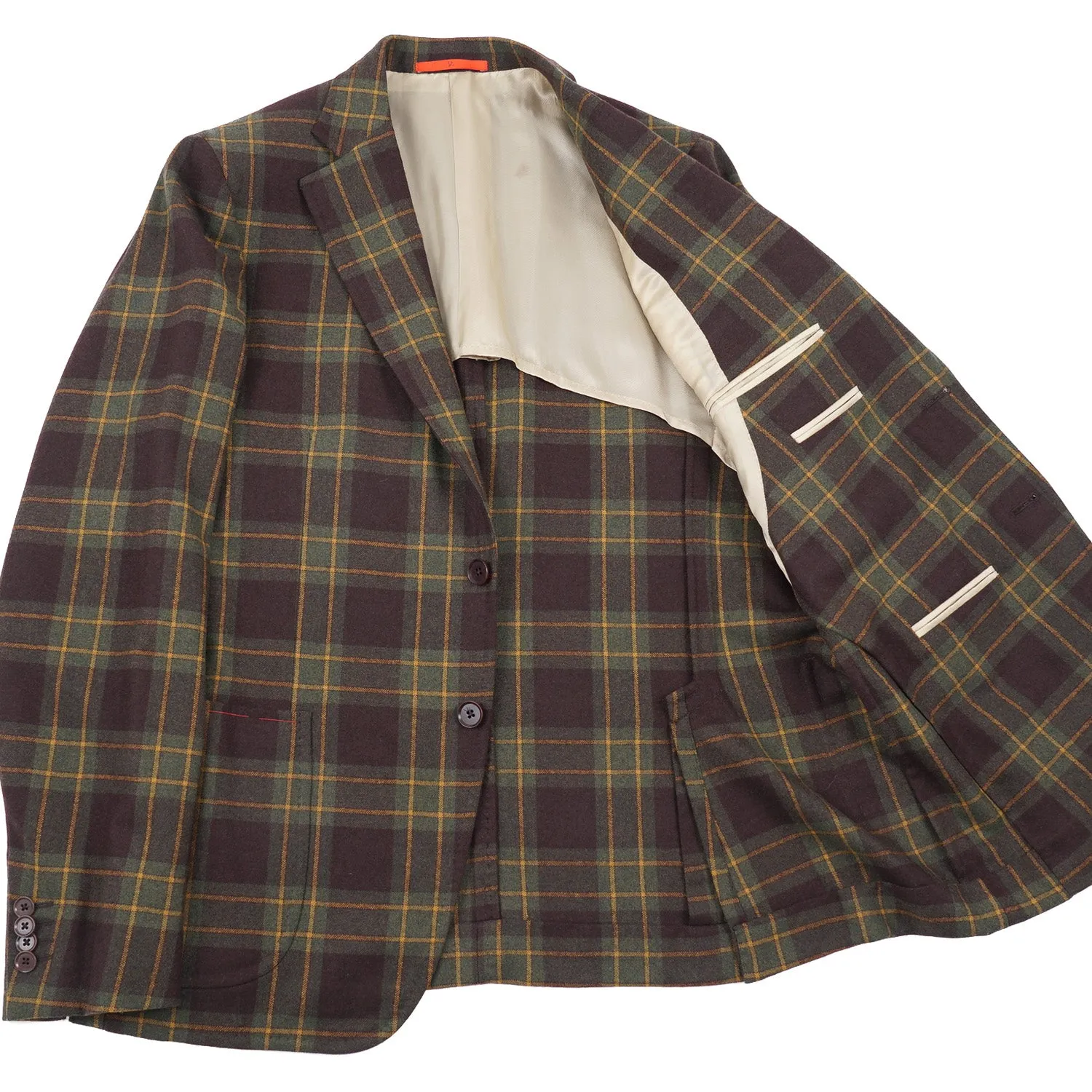 Isaia Slim-Fit Soft Woll Sportmantel Kleidung_Isaia