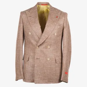 Isaia Slim Wool-Linen-Silk Sport Coat Clothing_Isaia