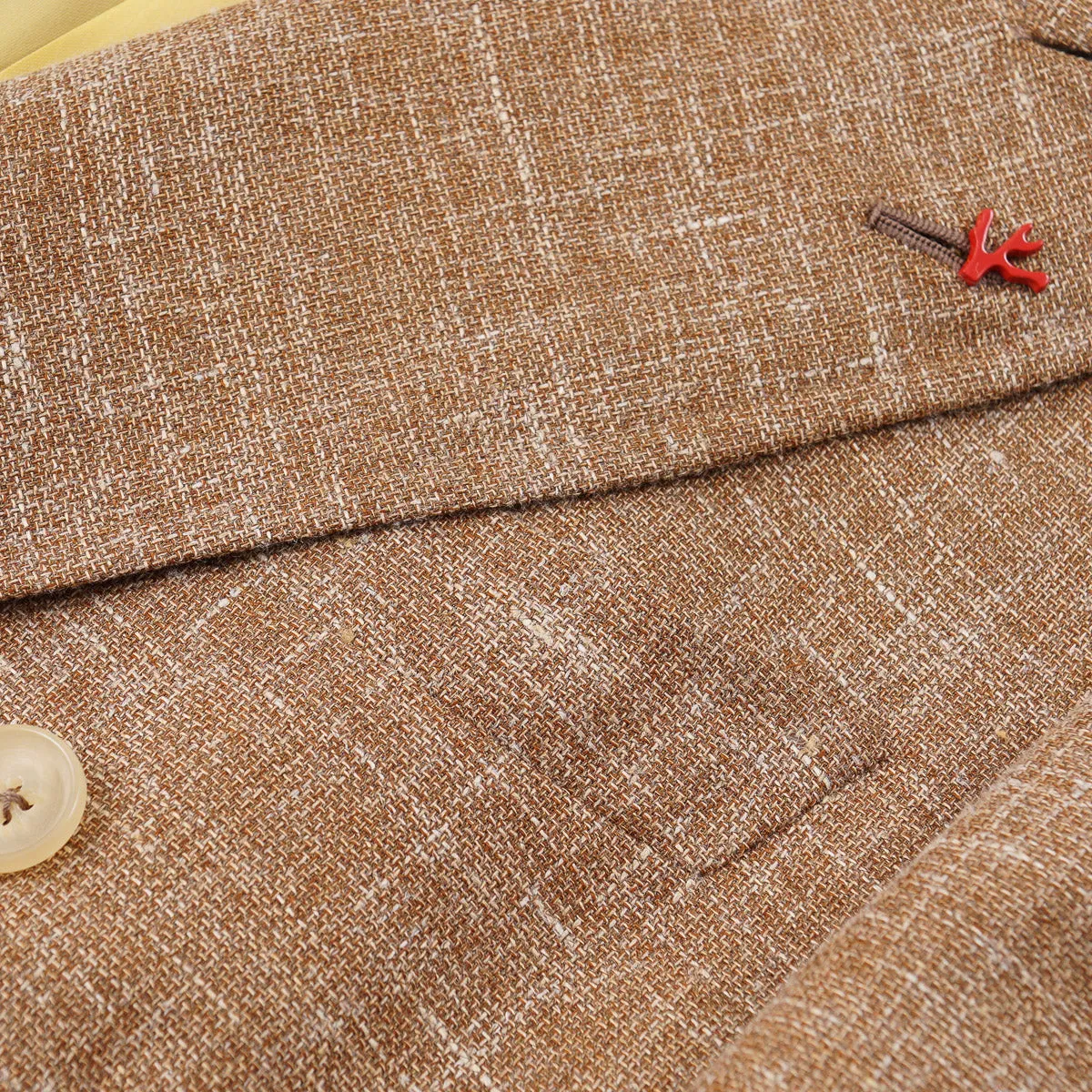 Isaia Slim Woll-Leinen-Seide Sportmantel Kleidung_Isaia
