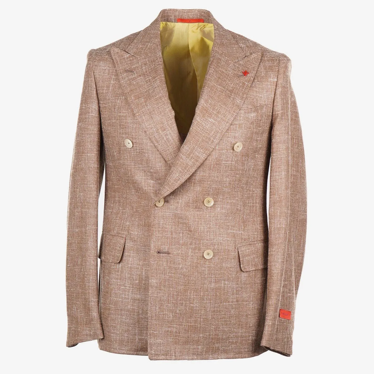 Isaia Slim Woll-Leinen-Seide Sportmantel Kleidung_Isaia