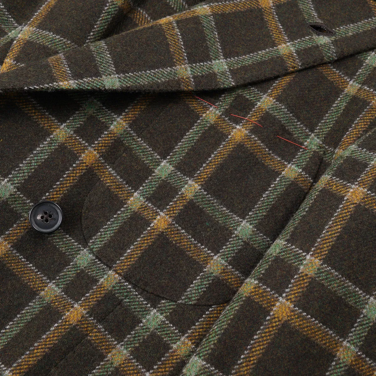 Isaia Soft Flannel Woll Sportmantel Kleidung_Isaia