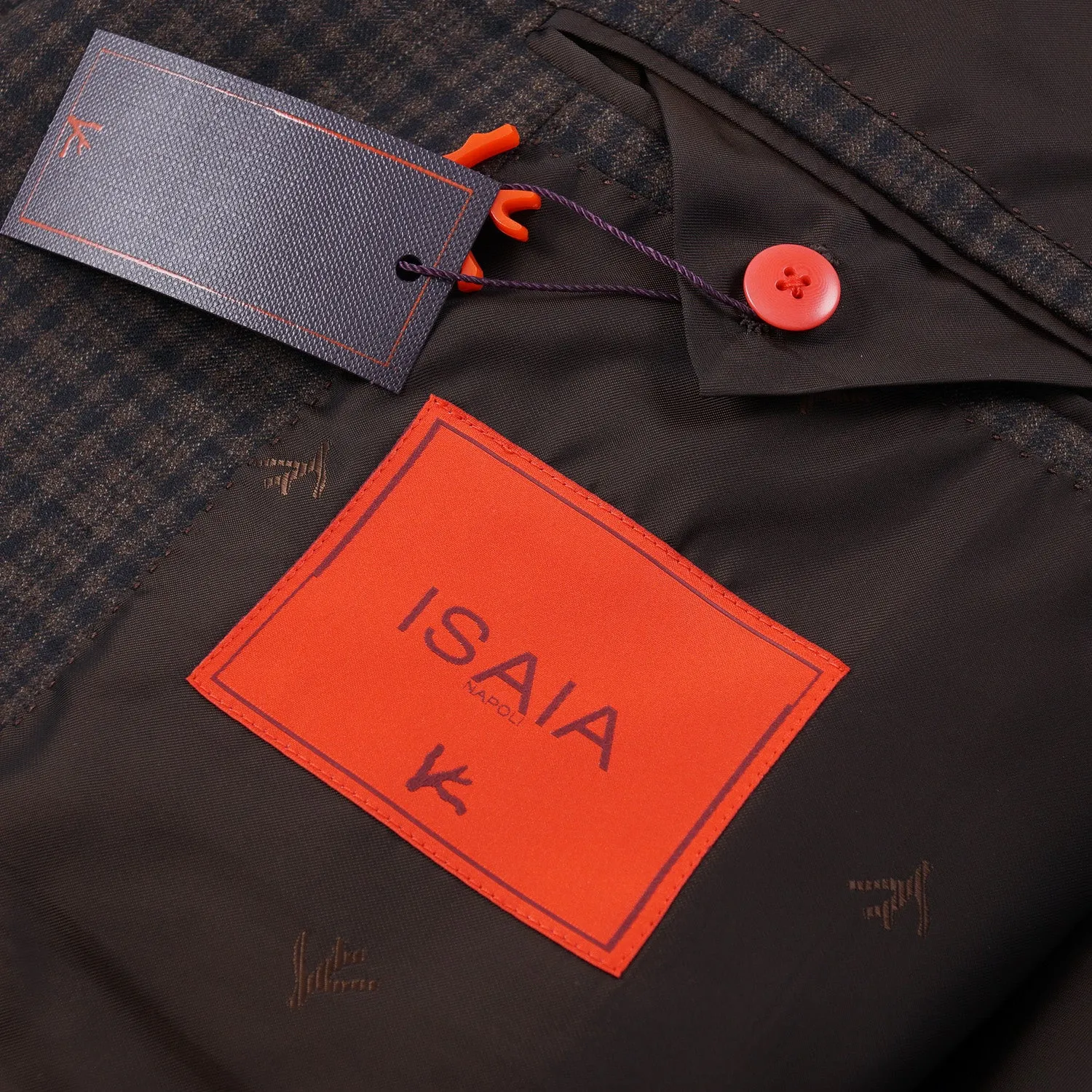 Isaia Super 140s Woll-Sportmantel Kleidung_Isaia