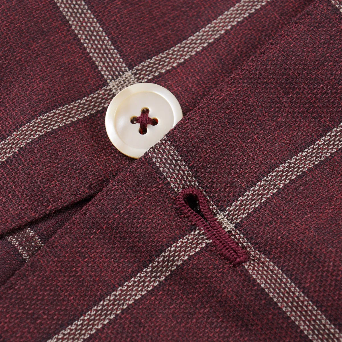 Isaia Trim-Fit 140s Woll-Sportmantel Kleidung_Isaia