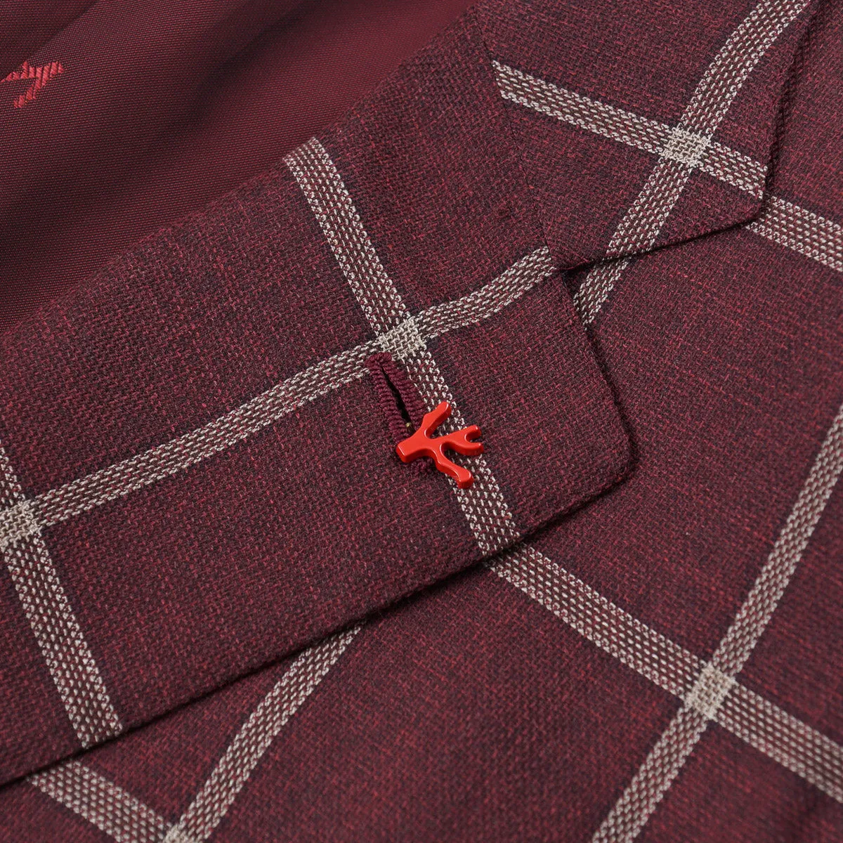 Isaia Trim-Fit 140s Woll-Sportmantel Kleidung_Isaia