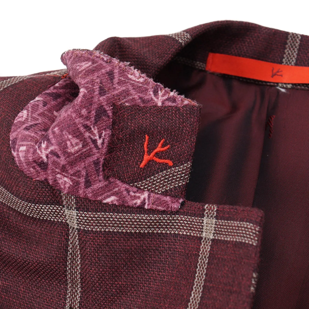 Isaia Trim-Fit 140s Woll-Sportmantel Kleidung_Isaia