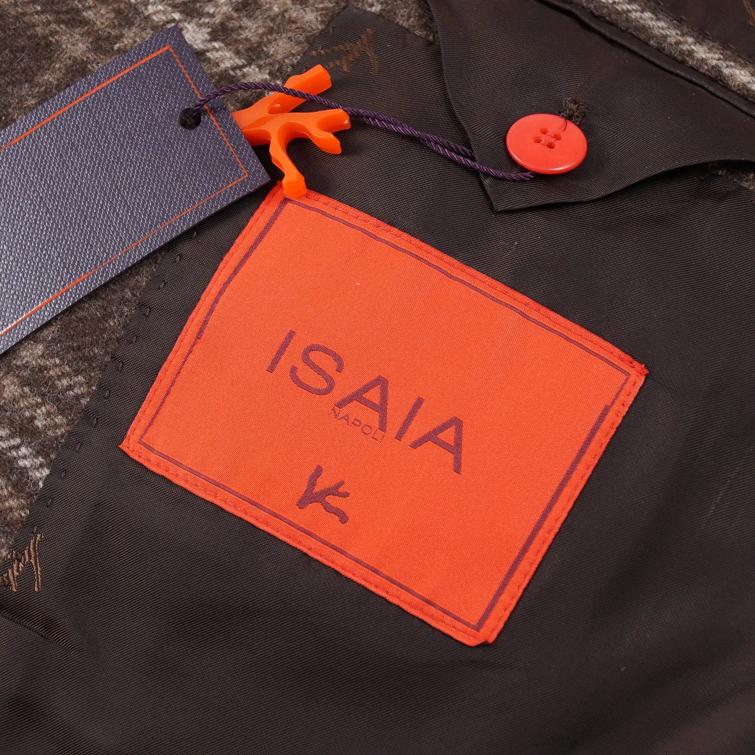 Isaia Trim-Fit Woll-Sportmantel Kleidung_Isaia