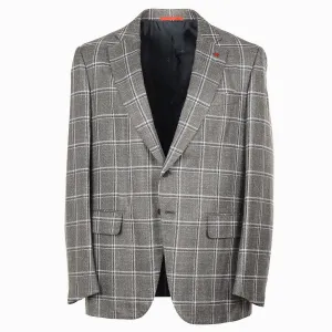 Isaia Wool-Linen-Silk Sport Coat Clothing_Isaia