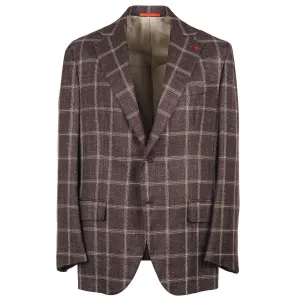 Isaia Woven Wool-Silk-Linen Sport Coat Clothing_Isaia