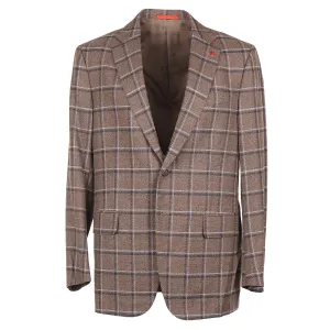 Isaia Woven Wool-Silk-Linen Sport Coat Clothing_Isaia