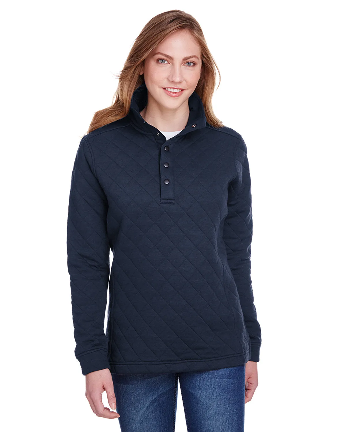 J America JA8891 Damen Stepp-Snap-Over Pullover