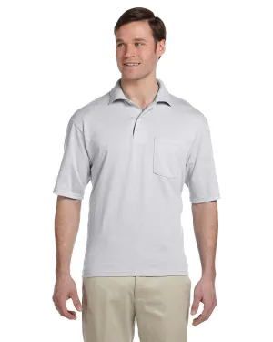 Jerzees 436P Herren SpotShield Pocket Jersey Polo