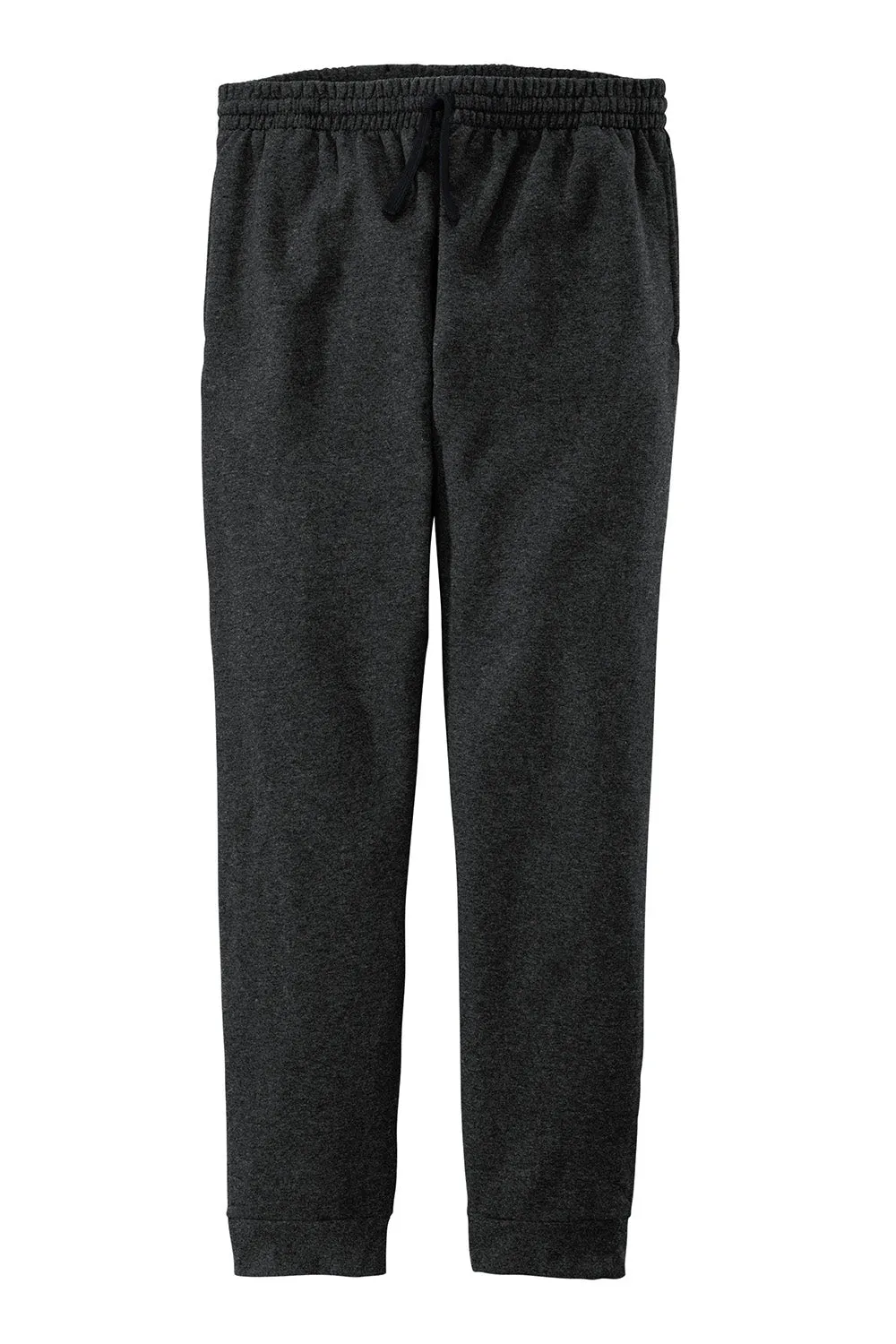 Jerzees Herren NuBlend Fleece Joggerhose mit Taschen - Heather Schwarz/Schwarz