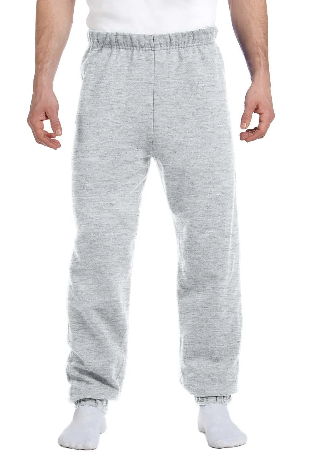 Jerzees Herren NuBlend Pilling-resistente Fleece-Jogginghose - Aschgrau