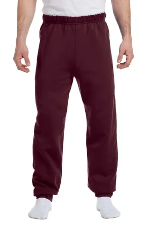Jerzees Herren NuBlend Pilling-resistente Fleece-Jogginghose - Kastanienbraun