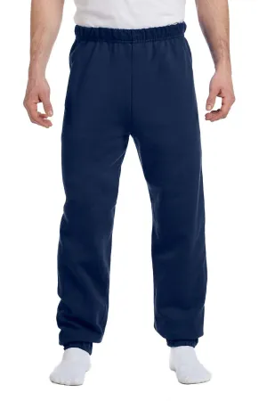 Jerzees Herren NuBlend Pilling-resistente Fleece-Jogginghose - Marineblau