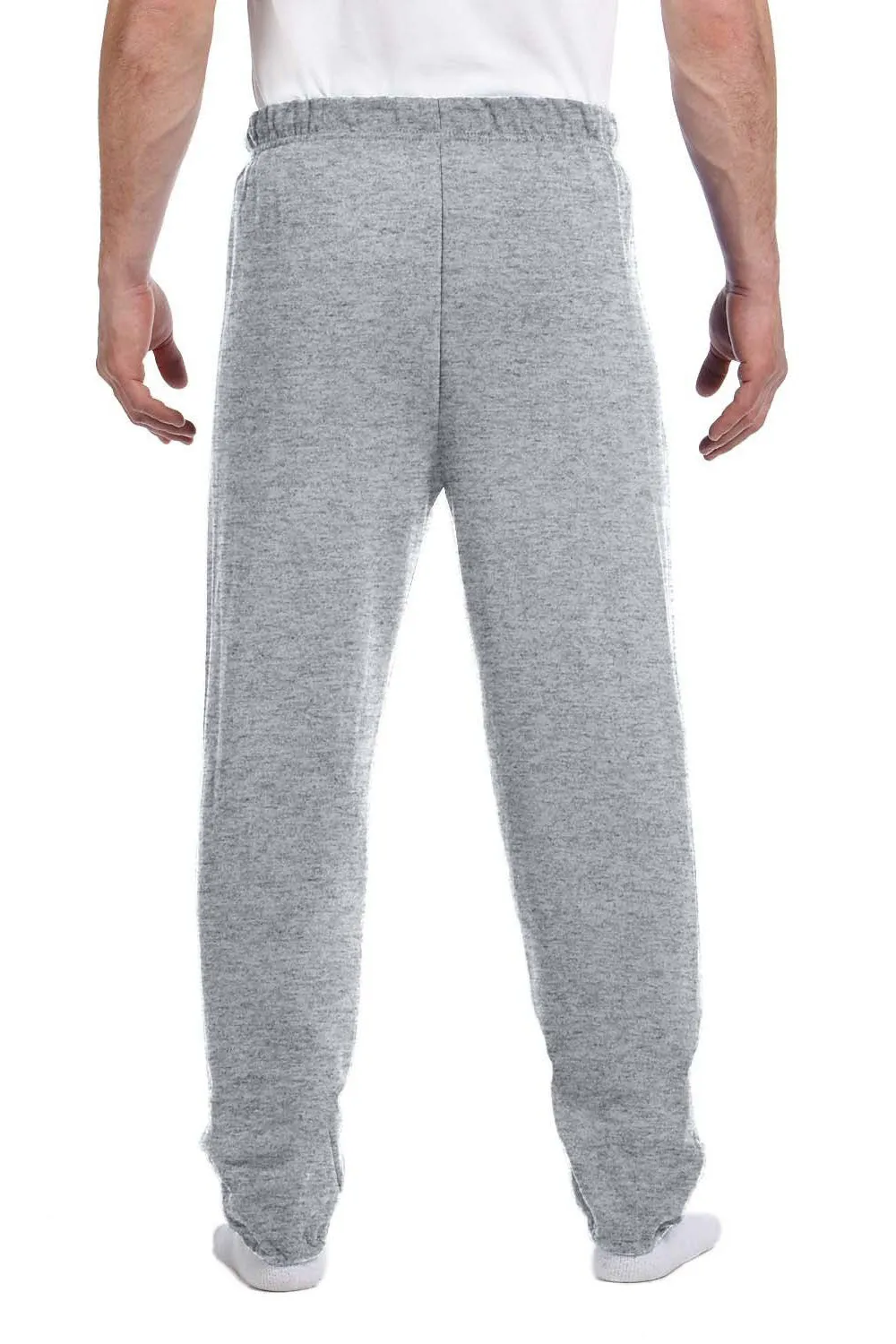 Jerzees Herren NuBlend Pilling-resistente Fleece-Jogginghose - Oxford Grau