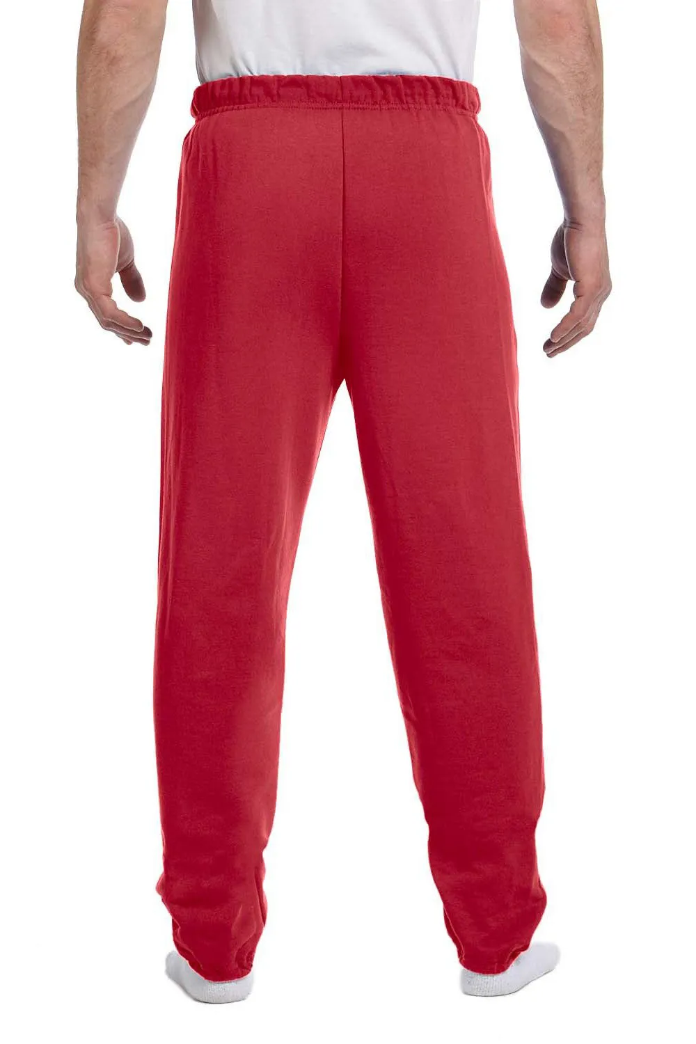 Jerzees Herren NuBlend Pilling-resistente Fleece-Jogginghose - Echtes Rot