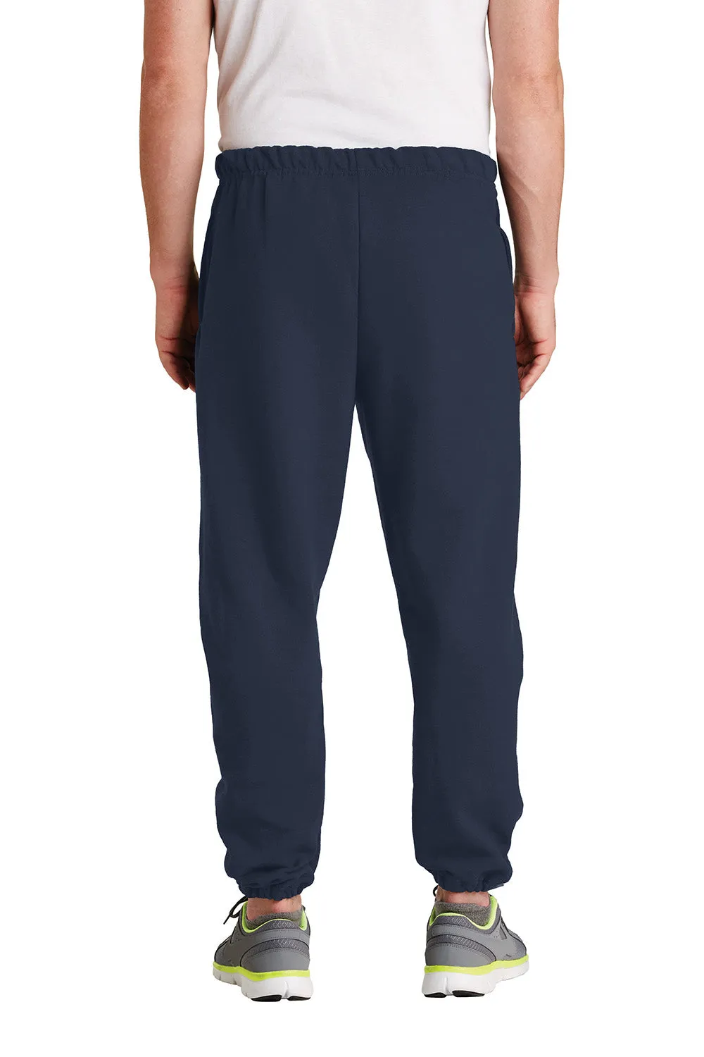 Jerzees Herren Super Sweats NuBlend pillingresistente Fleece-Jogginghose mit Taschen - Marineblau