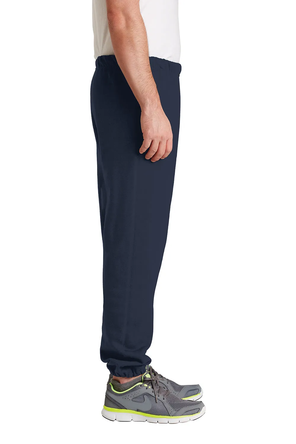 Jerzees Herren Super Sweats NuBlend pillingresistente Fleece-Jogginghose mit Taschen - Marineblau