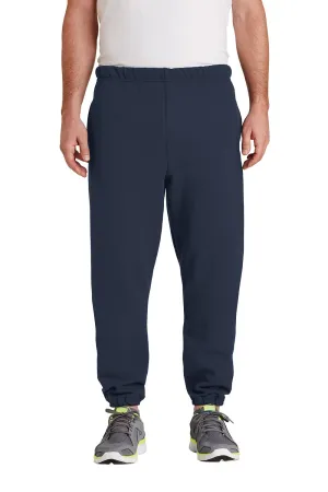 Jerzees Herren Super Sweats NuBlend pillingresistente Fleece-Jogginghose mit Taschen - Marineblau