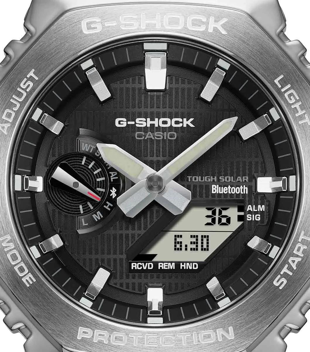 Schmuck_G-Shock_Armbänder G-Shock 2100 Metall-Armbanduhr