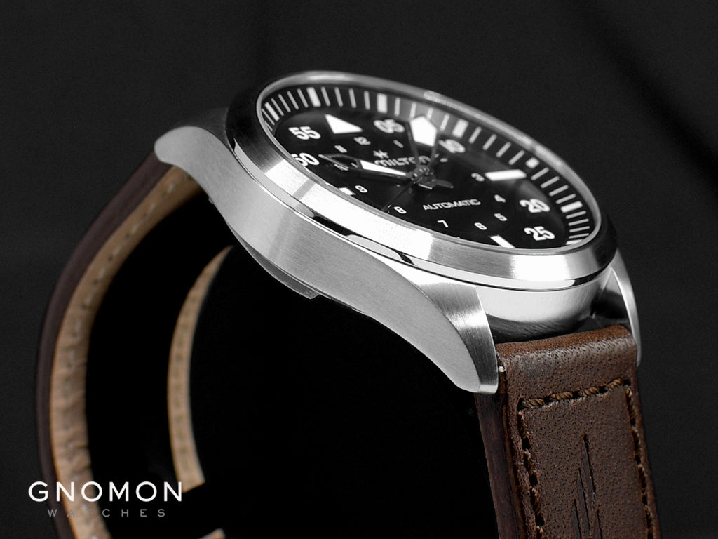 Khaki Aviation Pilot Auto 39mm Black Ref. H76305530