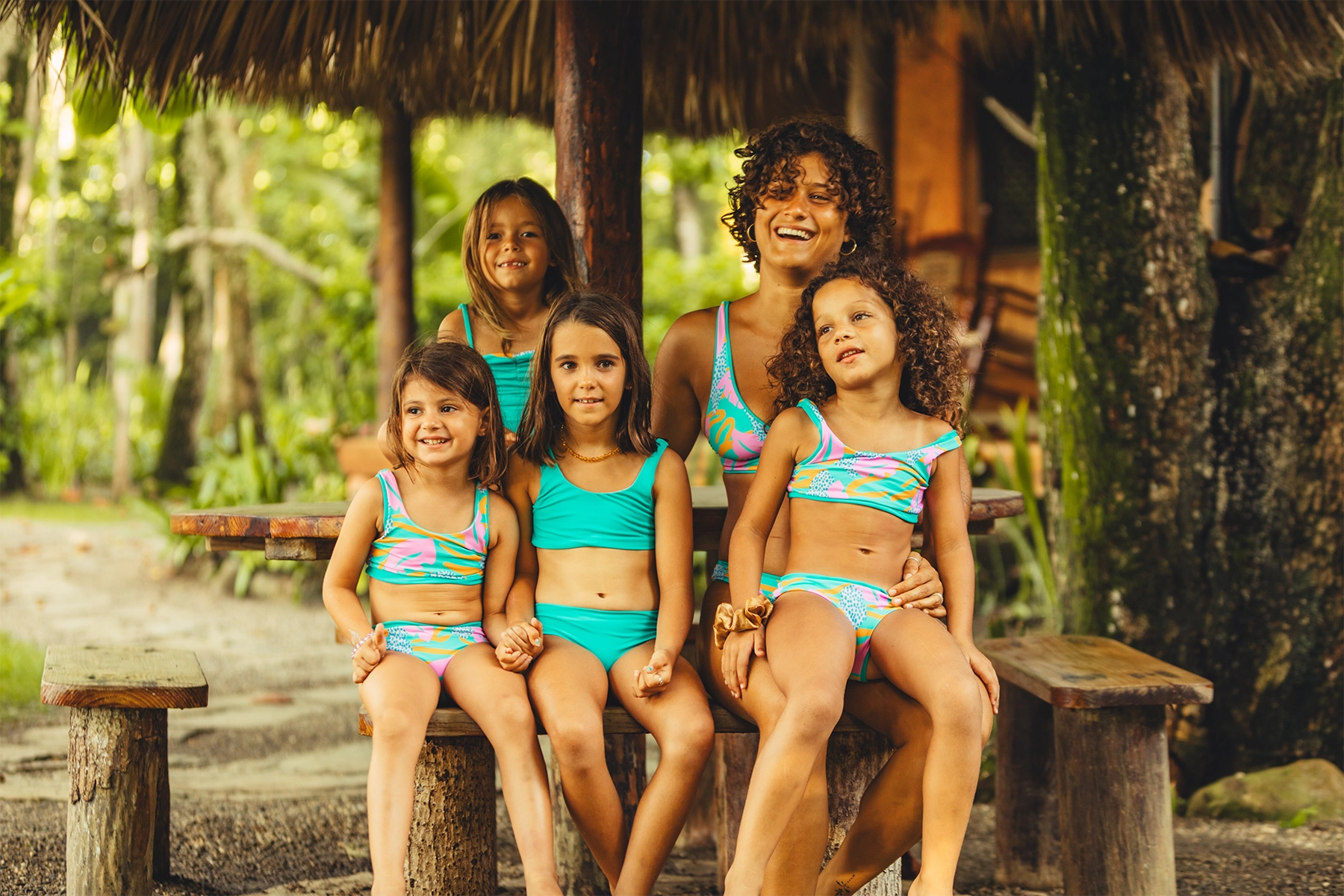 Kirra Set - Wild Thing Teal