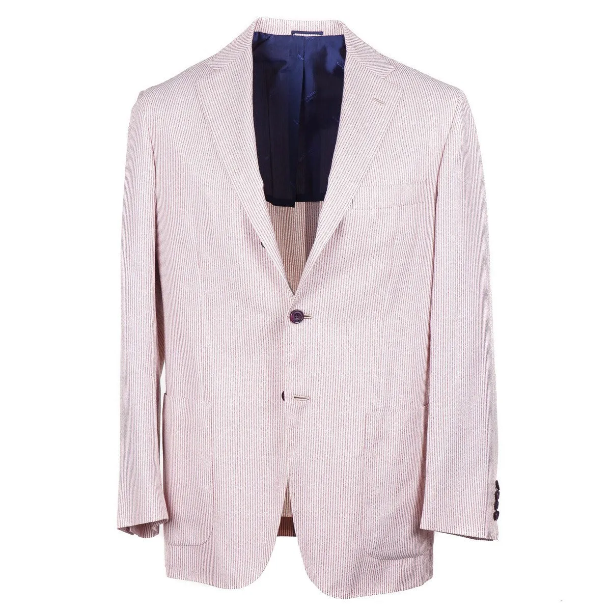 Kiton Kaschmir-Seide-Leinen Sportmantel Kleidung_Kiton