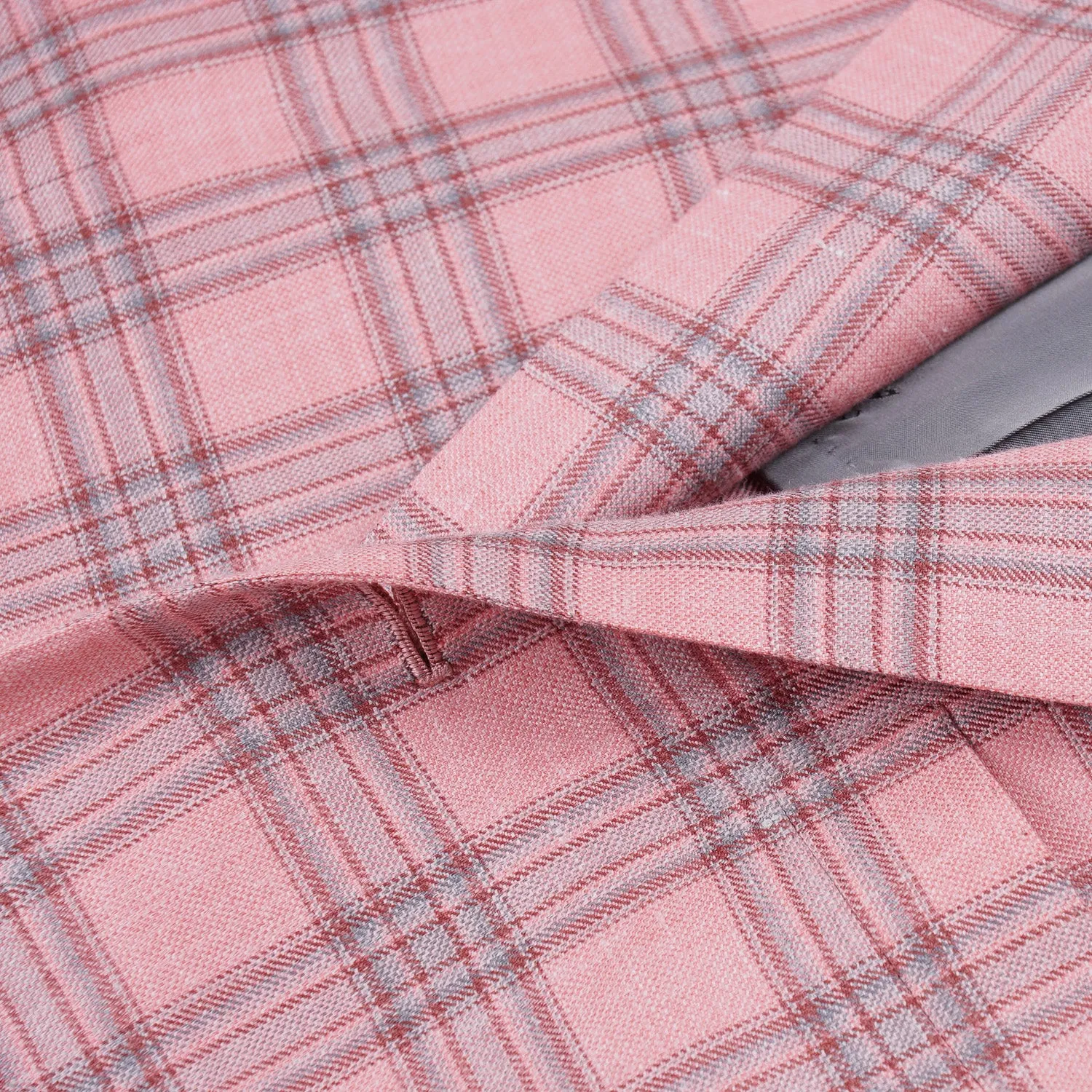 Kiton Kaschmir-Seide-Leinen Sportmantel Kleidung_Kiton