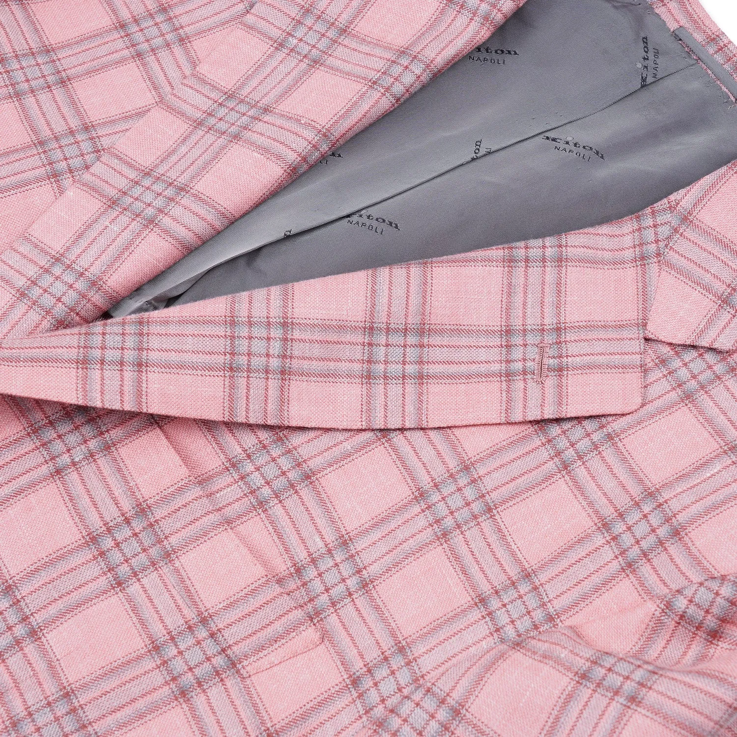 Kiton Kaschmir-Seide-Leinen Sportmantel Kleidung_Kiton