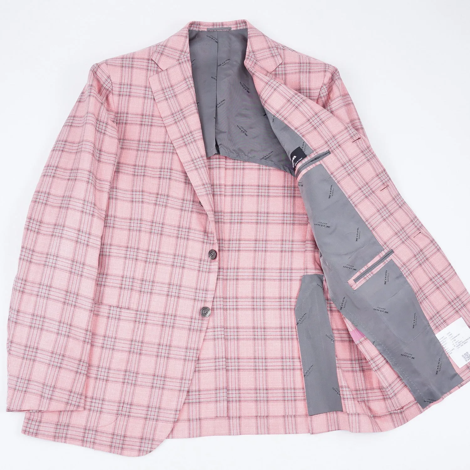 Kiton Kaschmir-Seide-Leinen Sportmantel Kleidung_Kiton