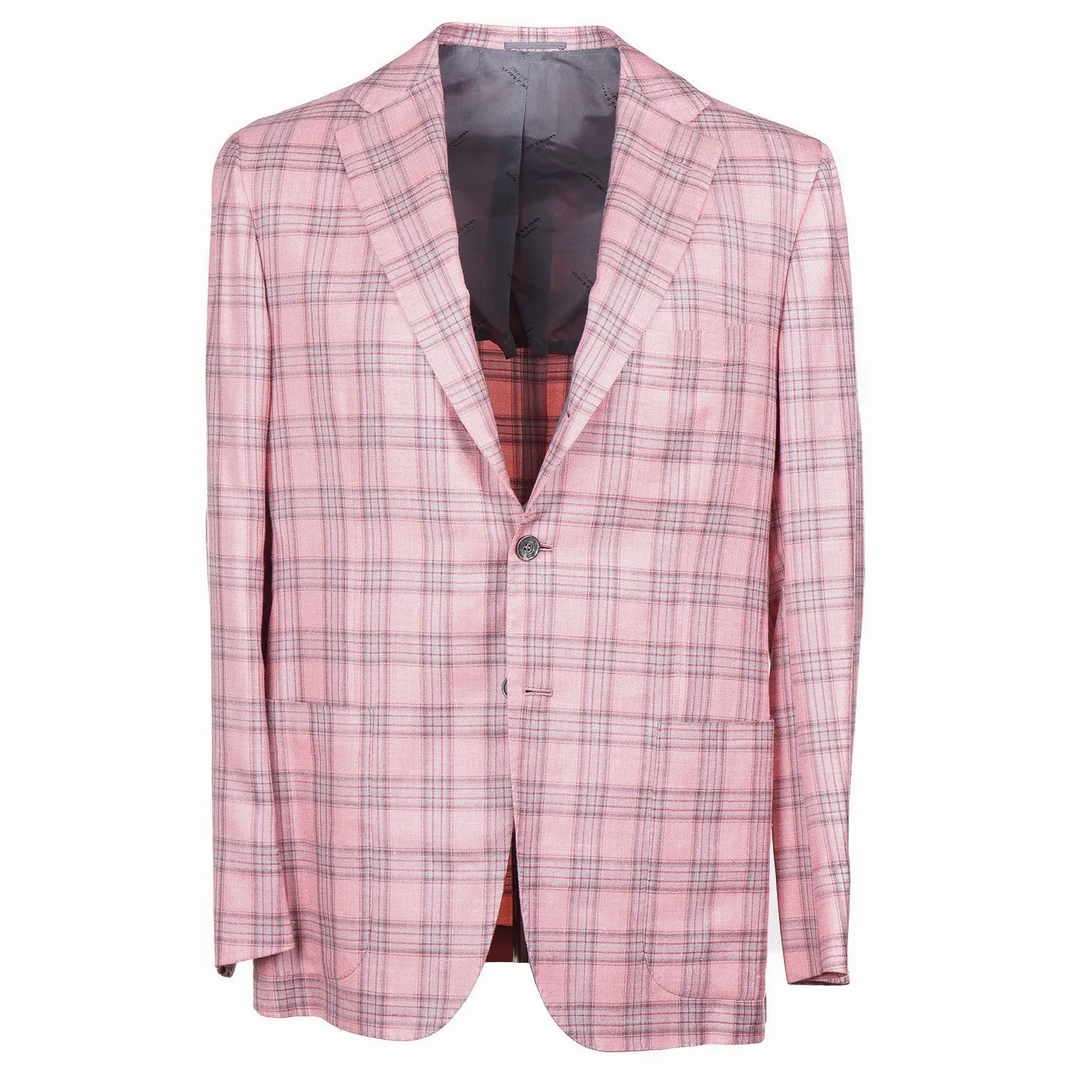 Kiton Kaschmir-Seide-Leinen Sportmantel Kleidung_Kiton