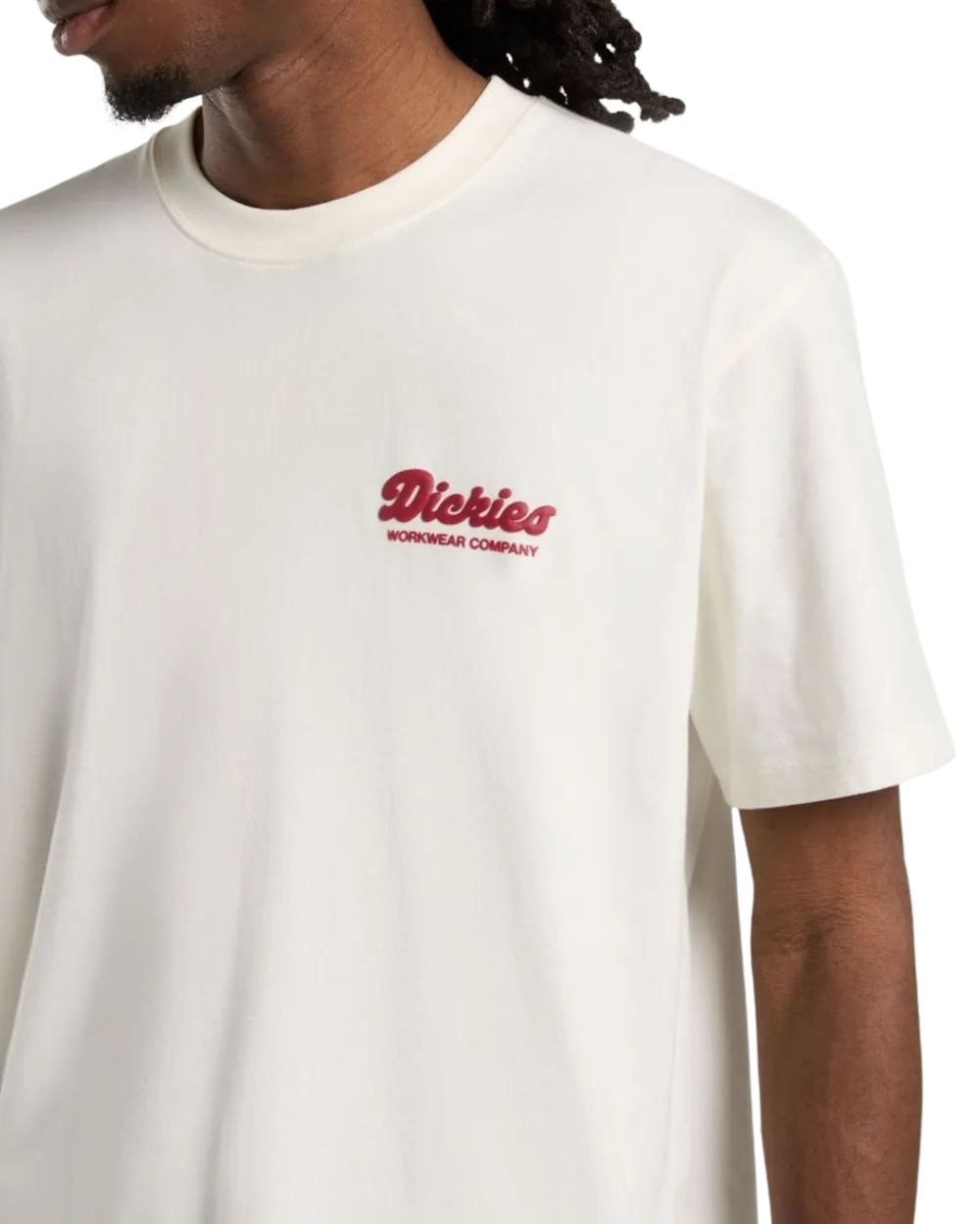Lewistown T-Shirt in Silberreiher