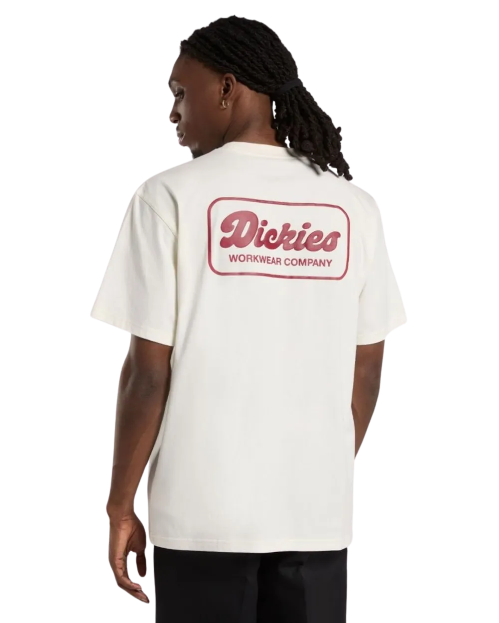 Lewistown T-Shirt in Silberreiher