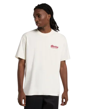 Lewistown T-Shirt in Silberreiher